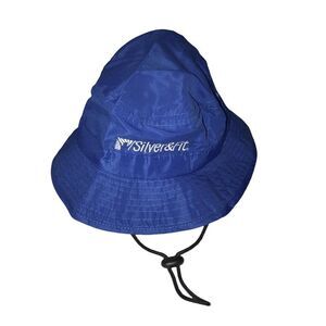 Custom Logos Silver & Fit Blue Bucket Hat